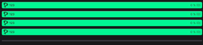 OBS Studio Twitch Umfrage hinterher